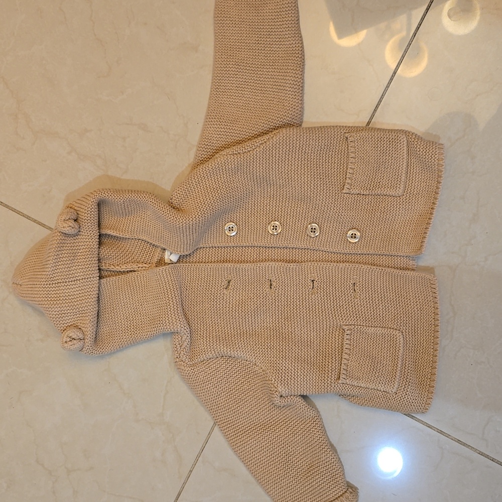 Baby Gap Tan Knit Sweater